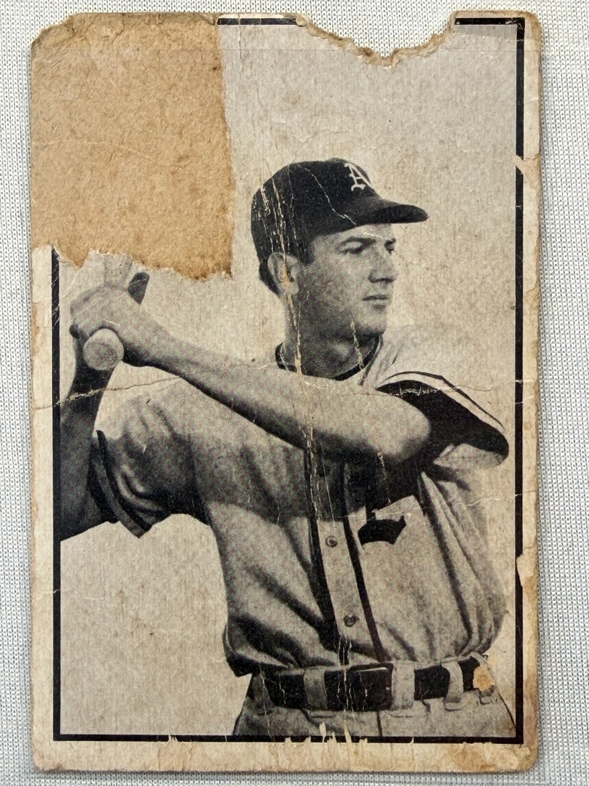 1953 Bowman Black & White #43a Hal Bevan