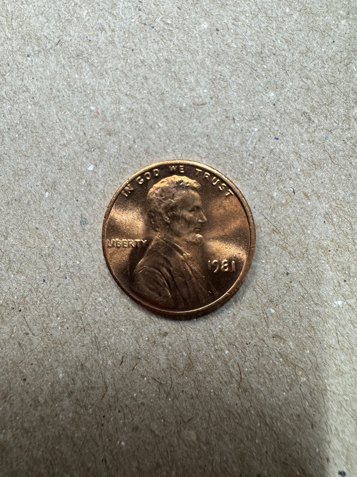 1981 Lincoln Memorial Cent No Mint Mark Almost Uncirculated Condition See Pics 1981 Lincoln Memorial Cent No Mint Mark Almost Uncirculated Condition See Pics