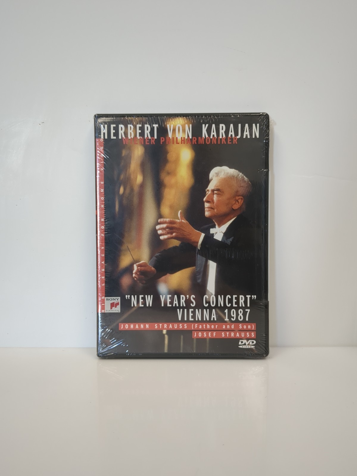 New And Sealed Herbert Von Karajan New Year\'s Concert Vienna 1998 Strauss DVD