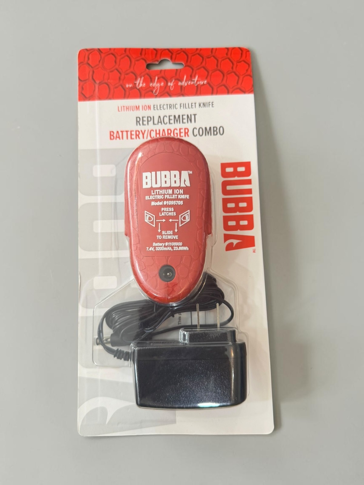 BUBBA Lithium Ion Replacement Battery & Charger Combo for Cordless EFK