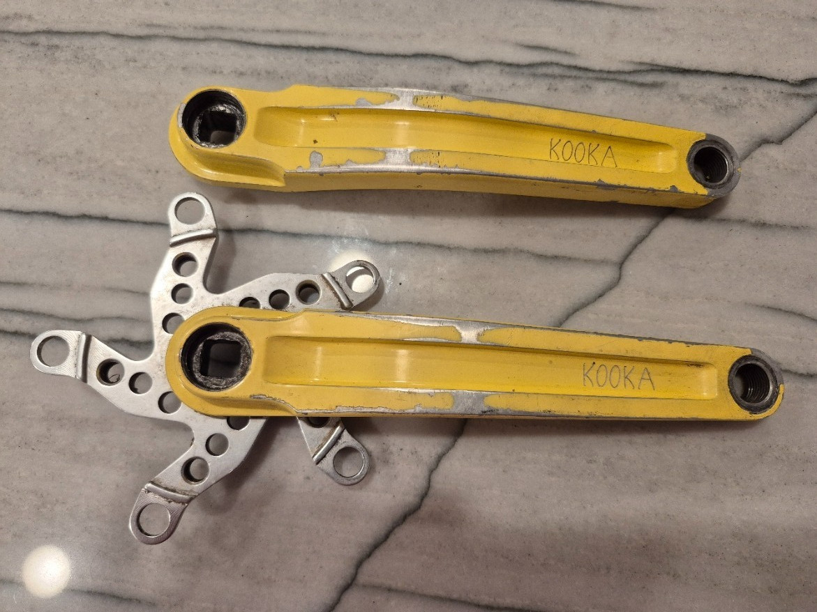 Vintage Kooka Cranks - 175MM of Awesome Vintage Cool