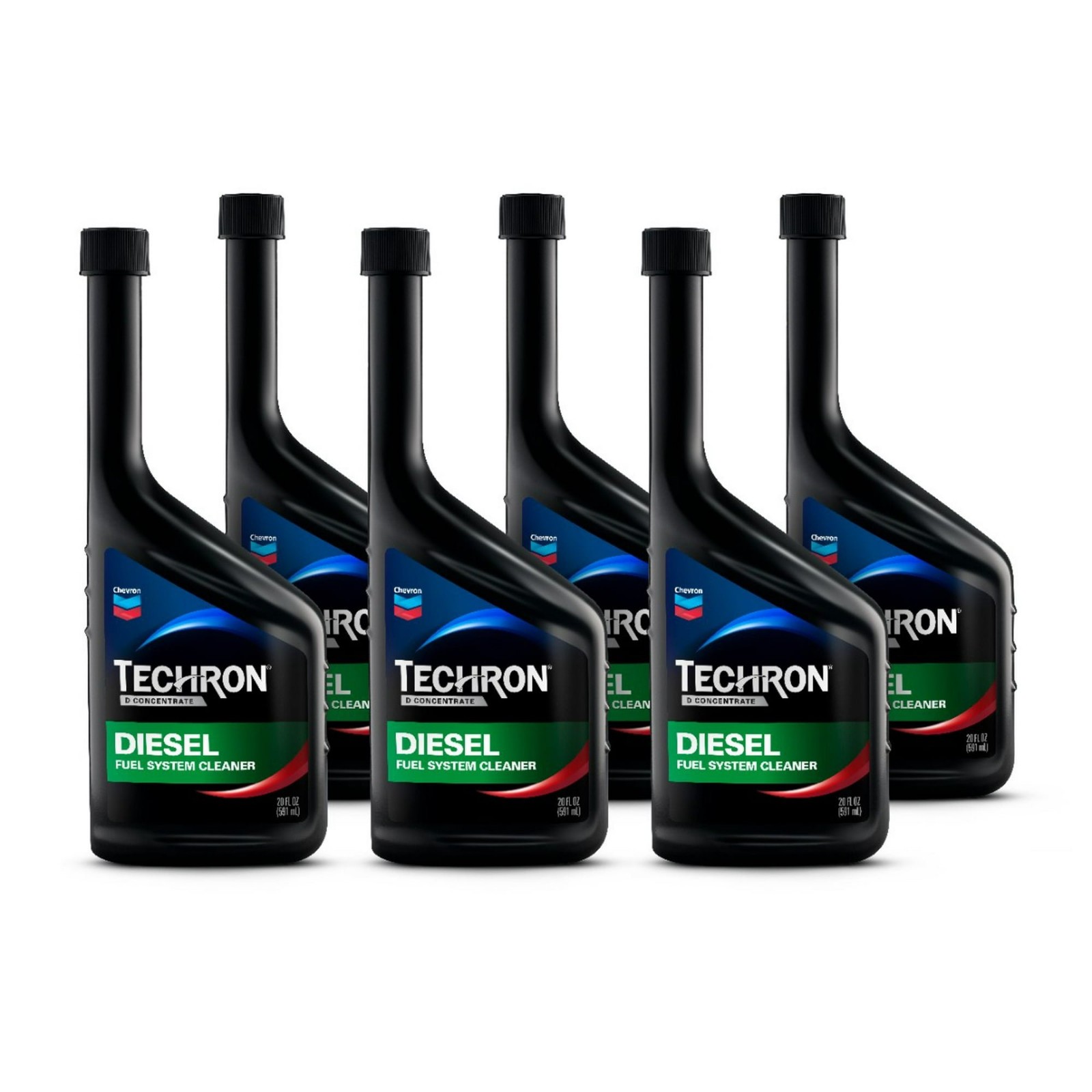 Chevron Techron D Concentrate Diesel Fuel System Cleaner 20oz (6-Pack) Case