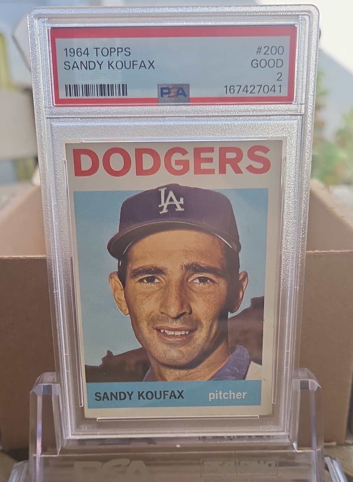 1964 Topps - Sandy Koufax #200