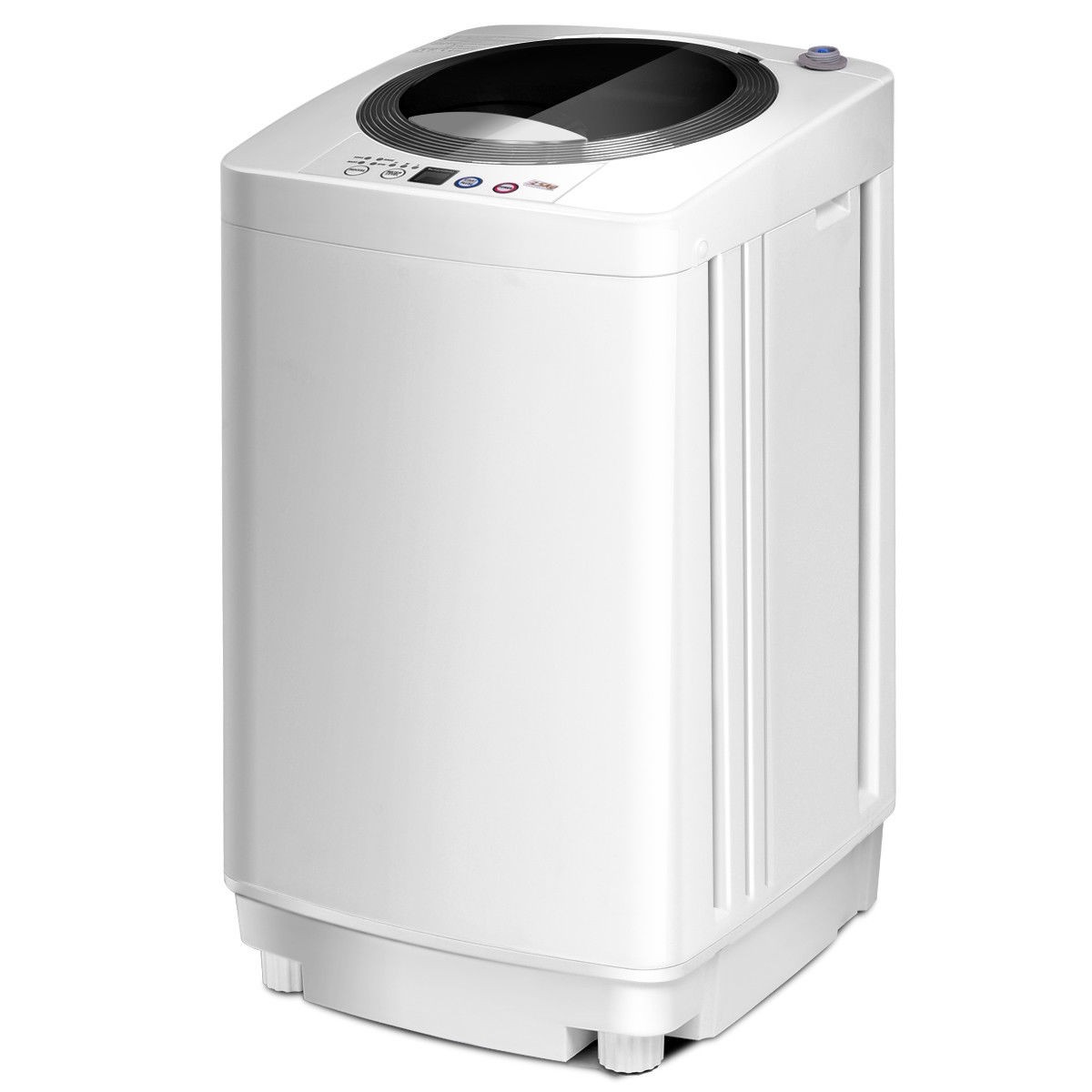 Costway 2 in 1 Washer Spinner Full-Automatic Laundry Wash Machine W/Drain Pump