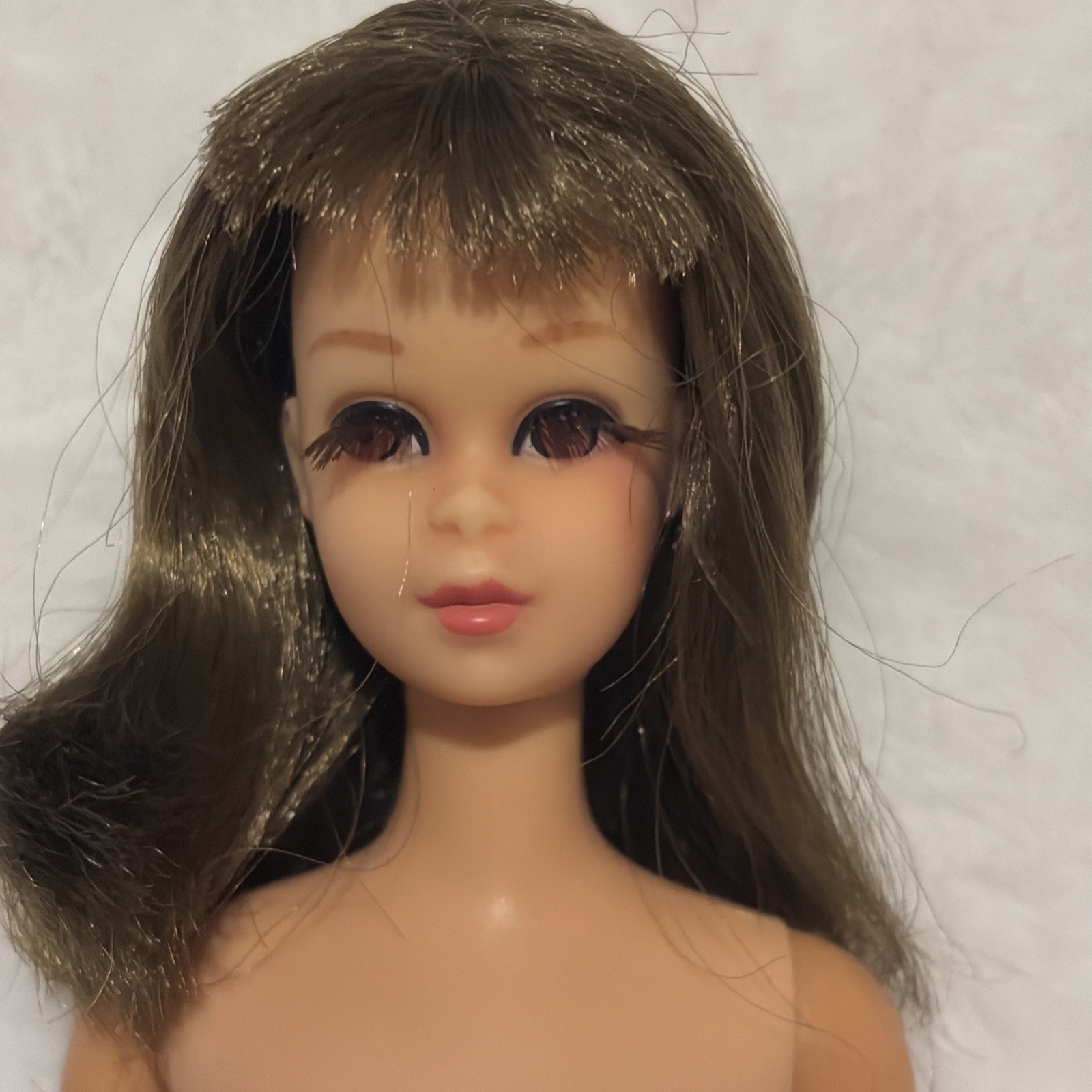 Vintage Mattel Japan Barbie Francie Doll #1130  1960s Bend Leg Brunette 