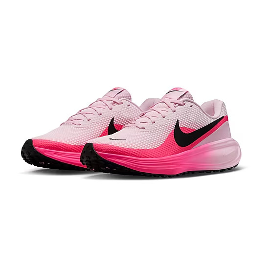 Nike Revolution 8 Womens Running Shoes- Color - Pearl Pink Black-width medium