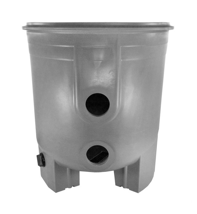 Waterway Plastics Waterway Tank Body, Crystal Water, Gray, w/Label #550-4407