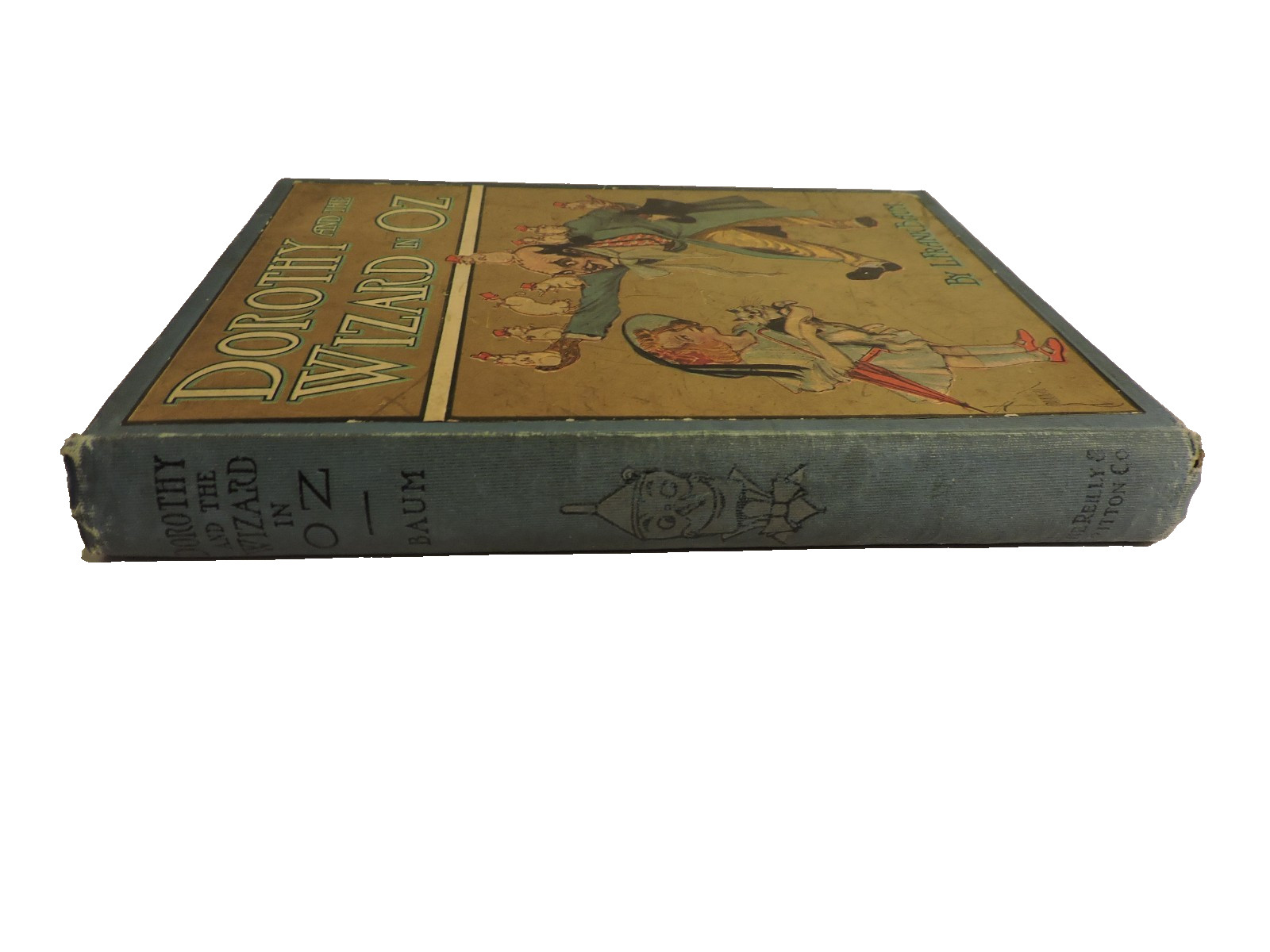 DOROTHY AND THE WIZARD OF OZ 1908 REILLY & BRITTON CO TRUE 1ST EDITION 1ST PRINT