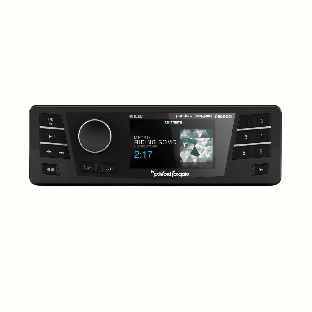 Used Rockford Fosgate PMX-HD9813 Digital Media Receiver for 1998-2013