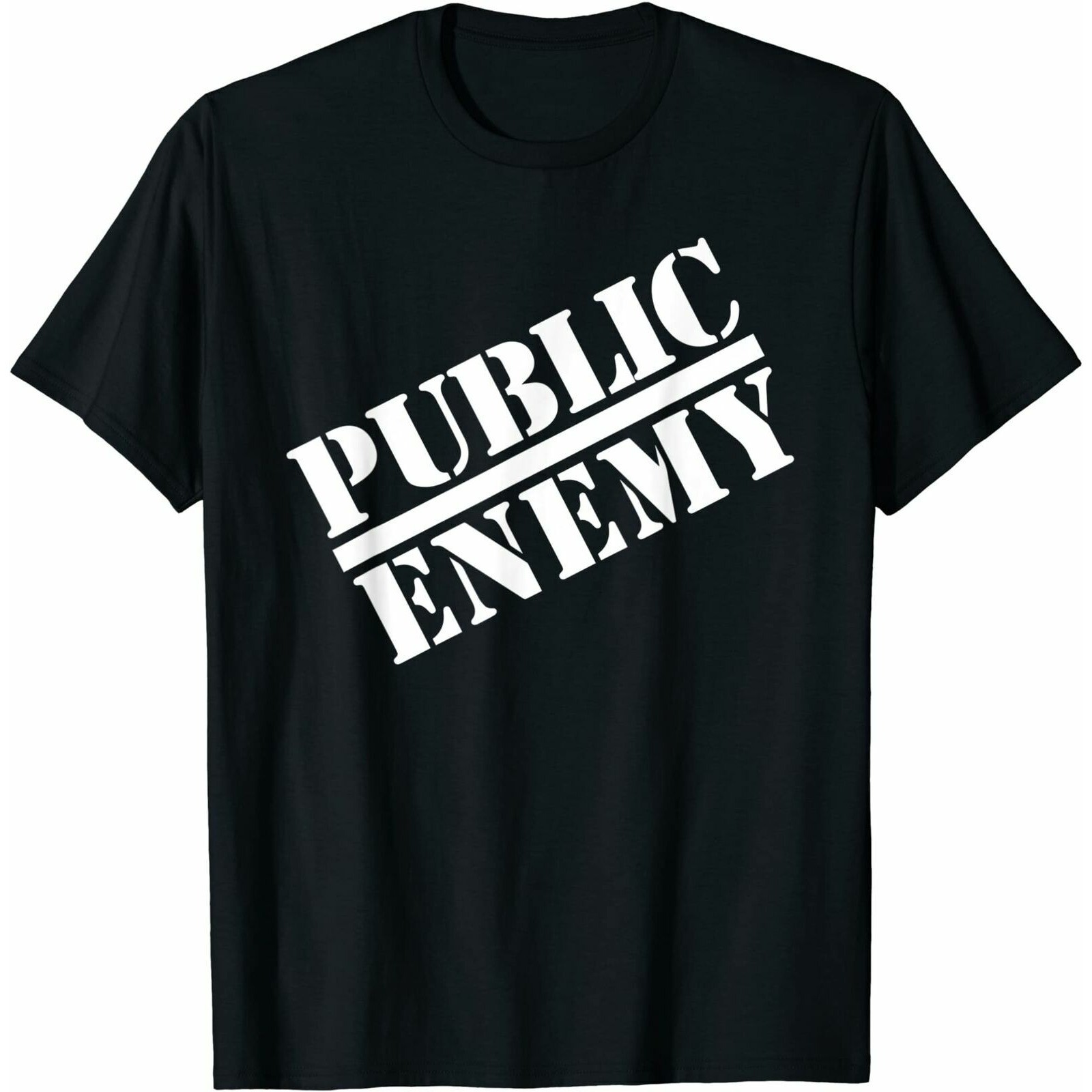 Public Enemy Official Big Logo T-Shirt Funny Tee Gift, Size M - 3XL