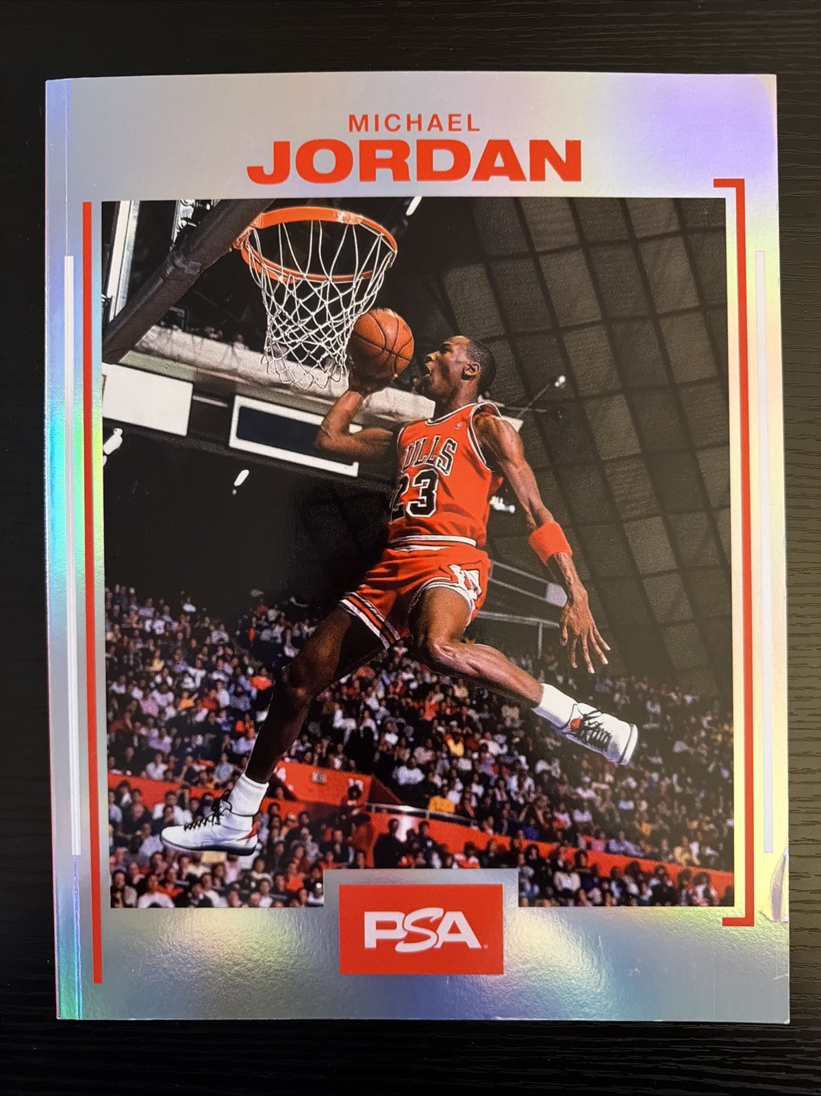 PSA Magazine 2025 January Michael Jordan Silver Holo /100 Cover Variant PSA Magazine 2025 January Michael Jordan Silver Holo /100 Cover Variant