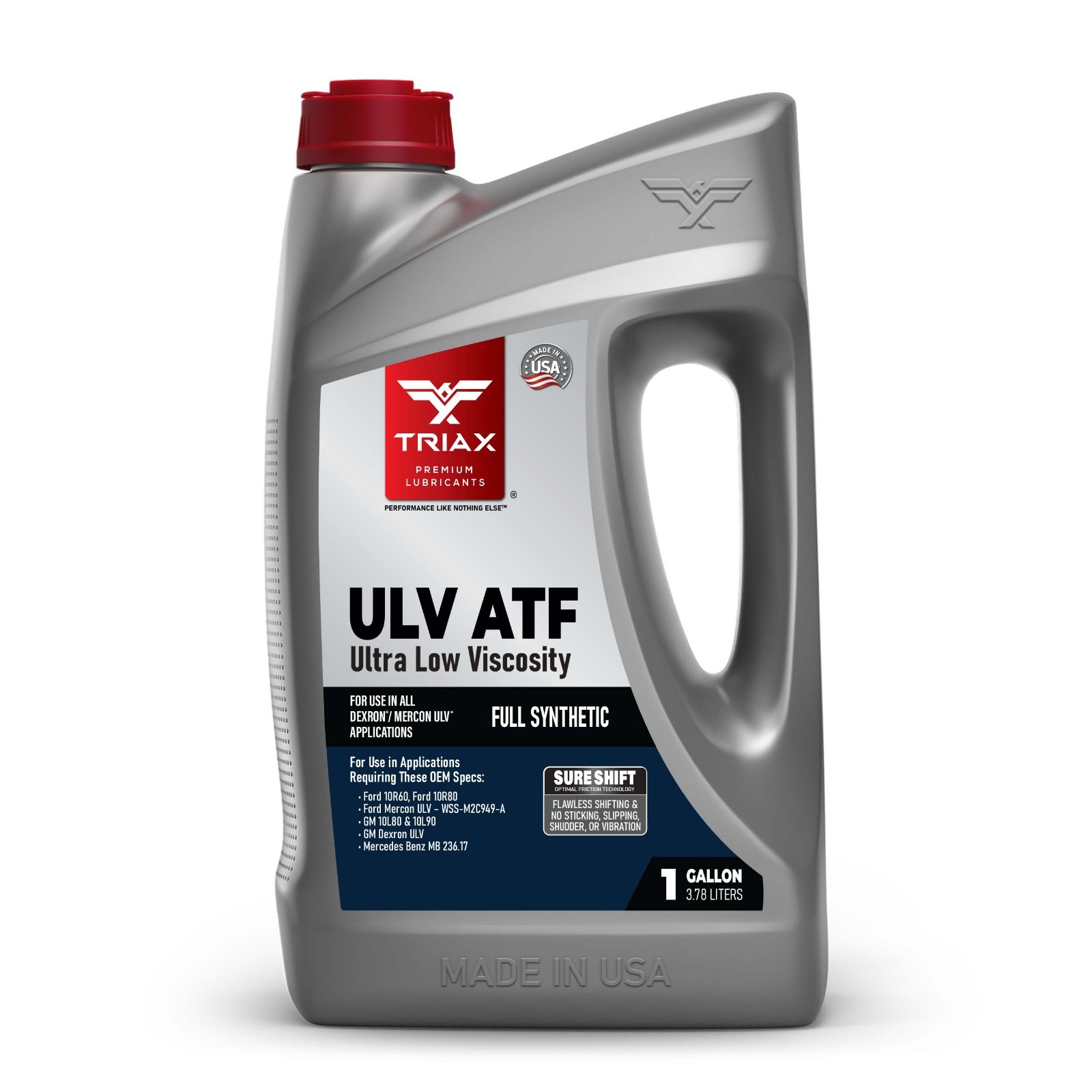 TRIAX ULV ATF Full Synthetic, Ultra Low Viscosity (1 Gallon) TRIAX ULV ATF Full Synthetic, Ultra Low Viscosity (1 Gallon)