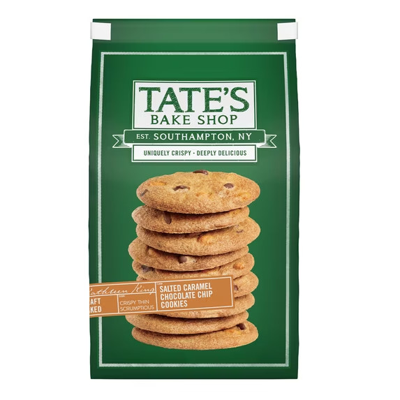 Tate\'s Bake Shop Salted Caramel Chocolate Chip Cookies, 6.5 oz