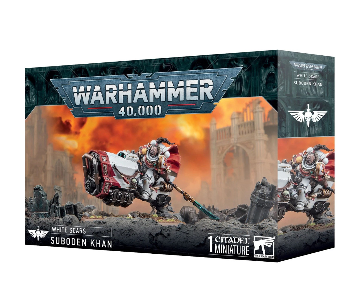 Warhammer 40k White Scars Suboden Khan NEW BOX