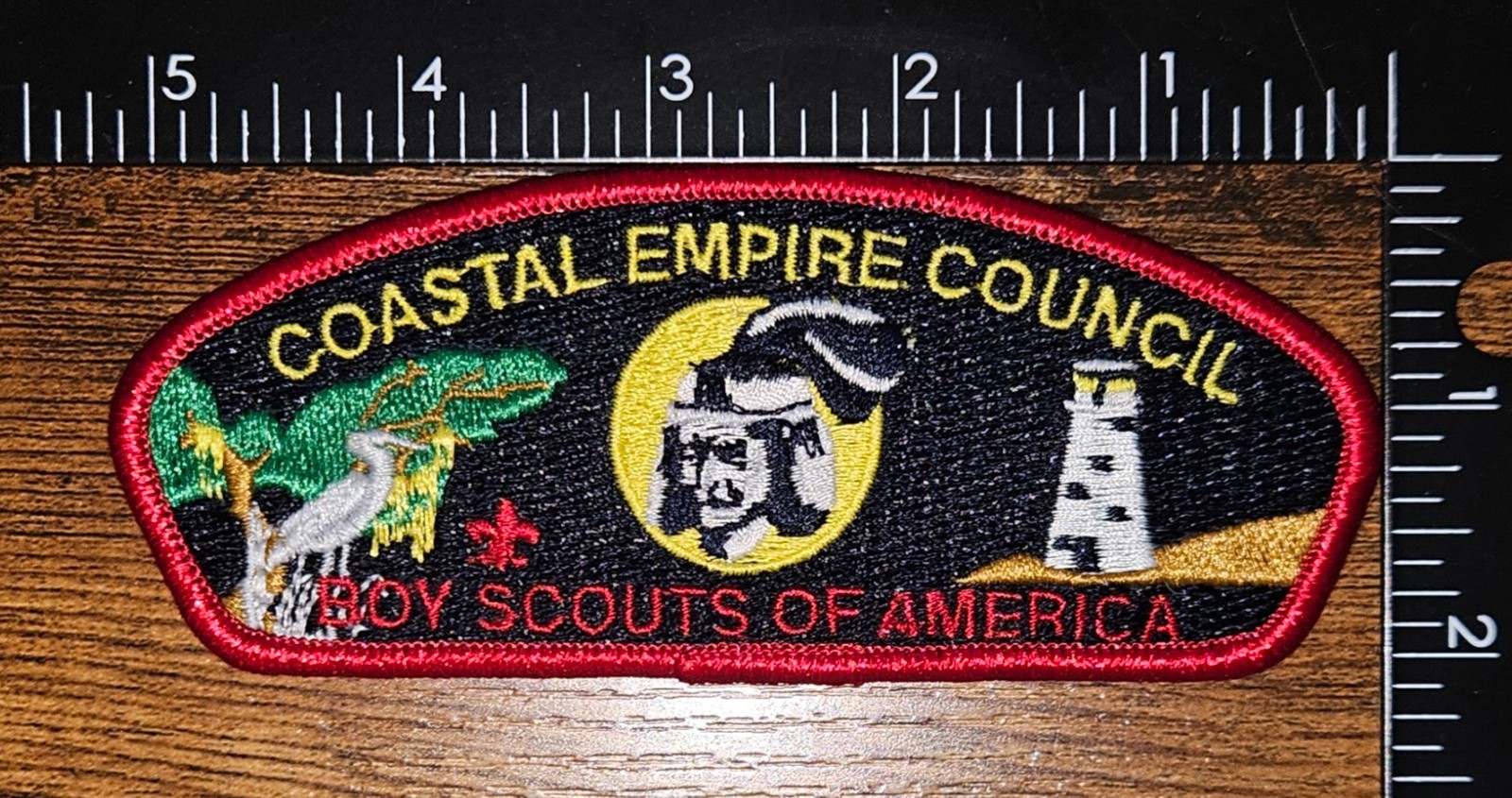 Coastal Empire Council California Boy Scout CSP Patch