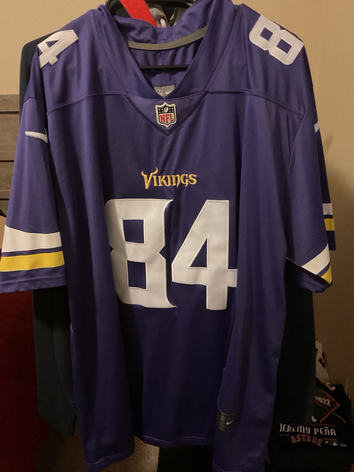 Nike Randy Moss Minnesota Vikings On Field Game Jersey XXL 2XL Purple 84 Nike Randy Moss Minnesota Vikings On Field Game Jersey XXL 2XL Purple 84