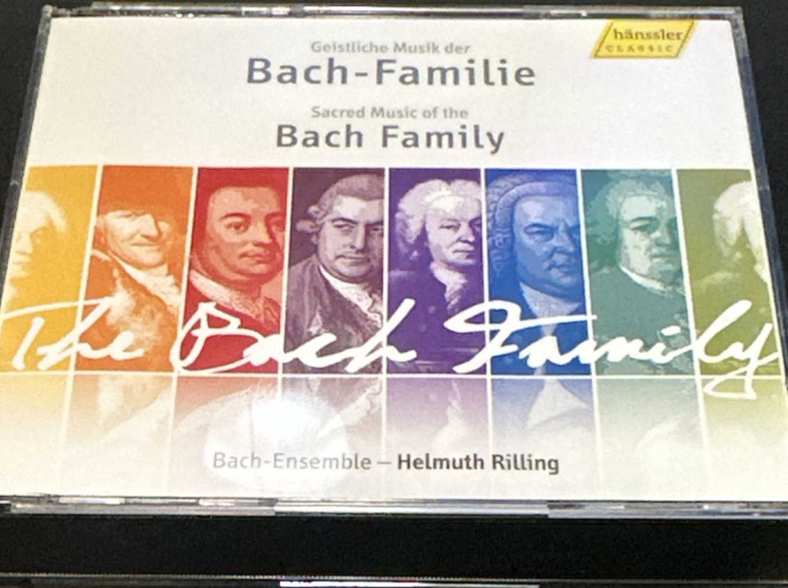 hänssler CLASSIC Bach-Ensemble Sacred Music Bach Family 3 CD Classical 2010 hänssler CLASSIC Bach-Ensemble Sacred Music Bach Family 3 CD Classical 2010