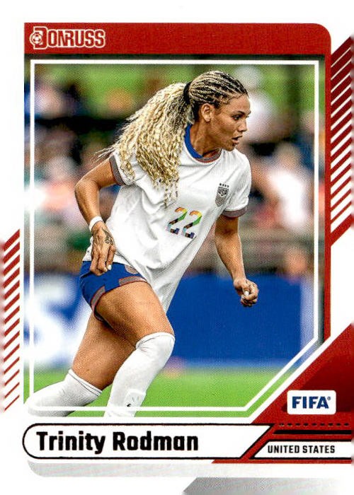 Trinity Rodman 2024-25 Donruss Soccer - #175 - USA