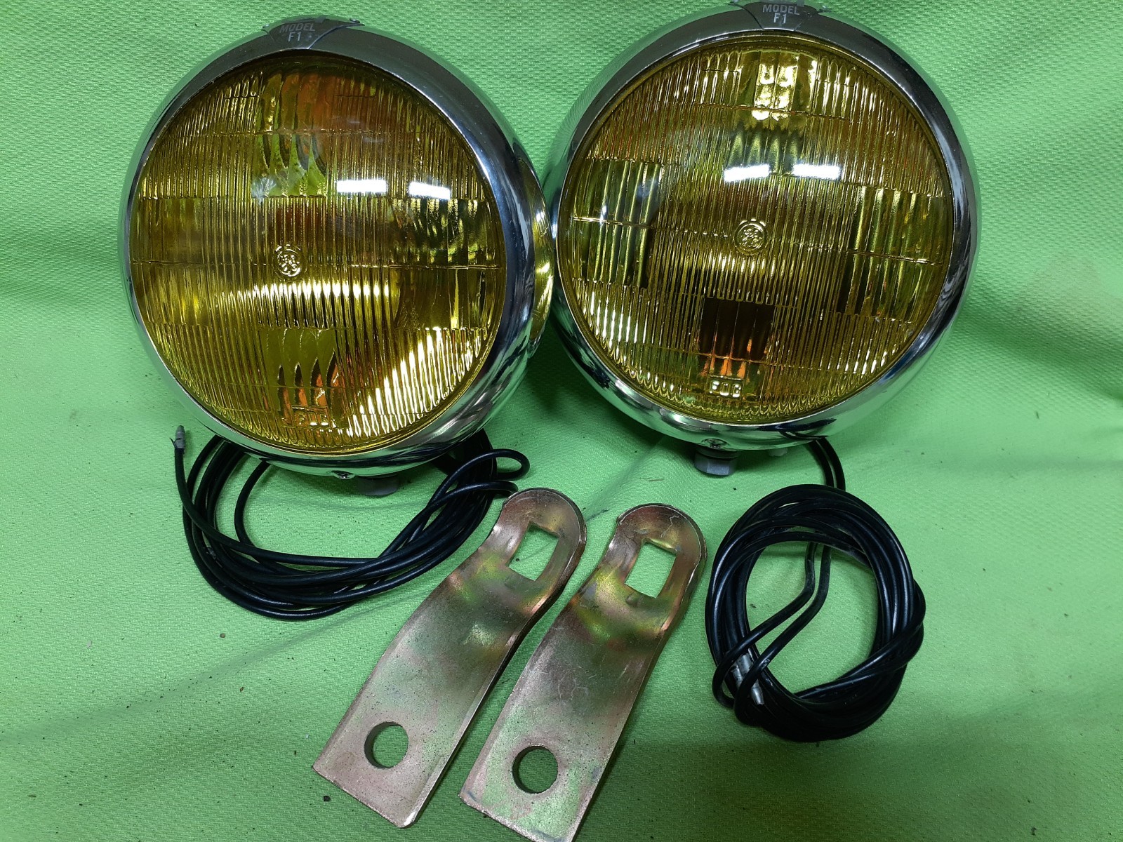 Vintage Pair UNITY F-1 Fog Lights