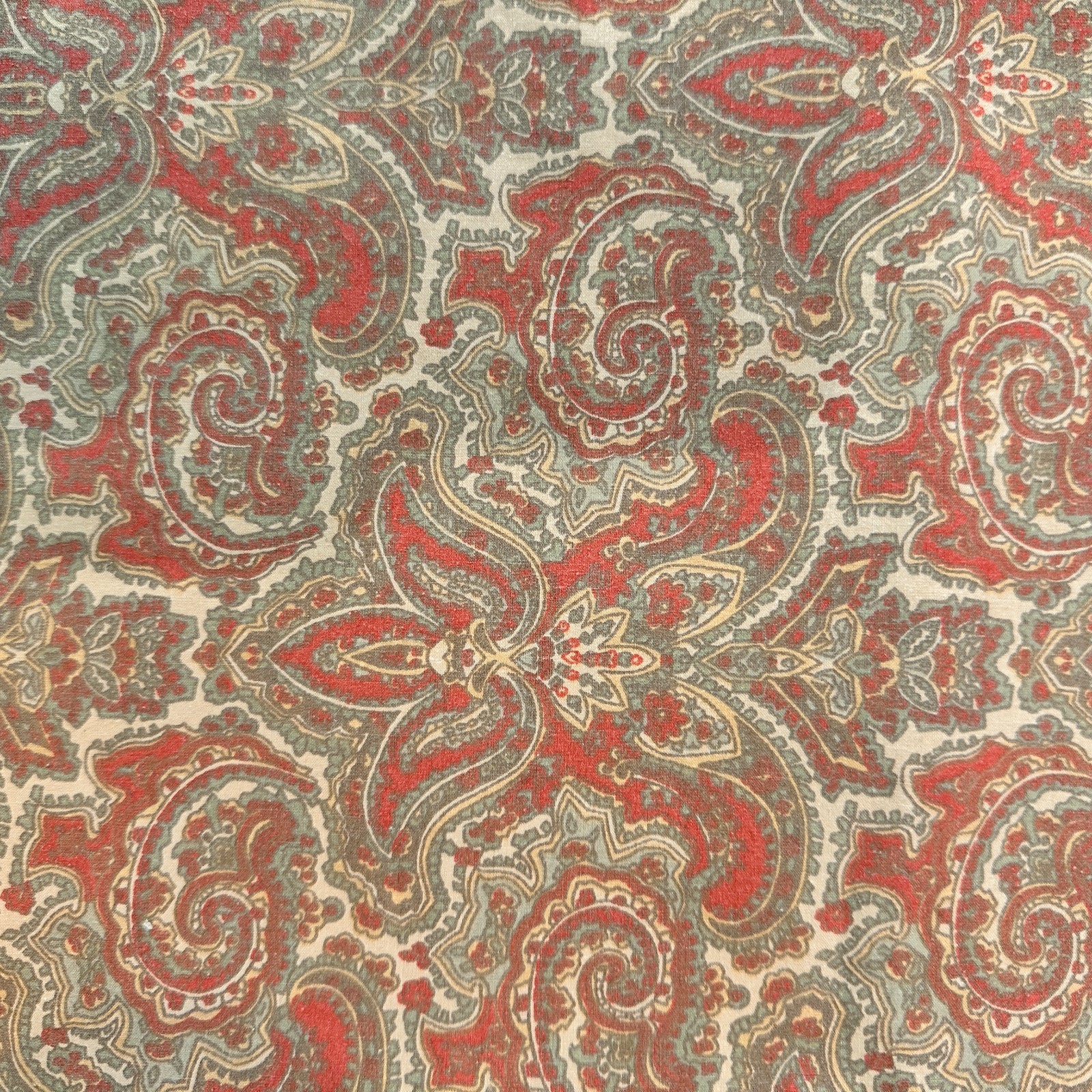 Vtg RALPH LAUREN Irish Cottage BRIDGET PINK PAISLEY Twin Fitted Sheet NEW Cotton Vtg RALPH LAUREN Irish Cottage BRIDGET PINK PAISLEY Twin Fitted Sheet NEW Cotton