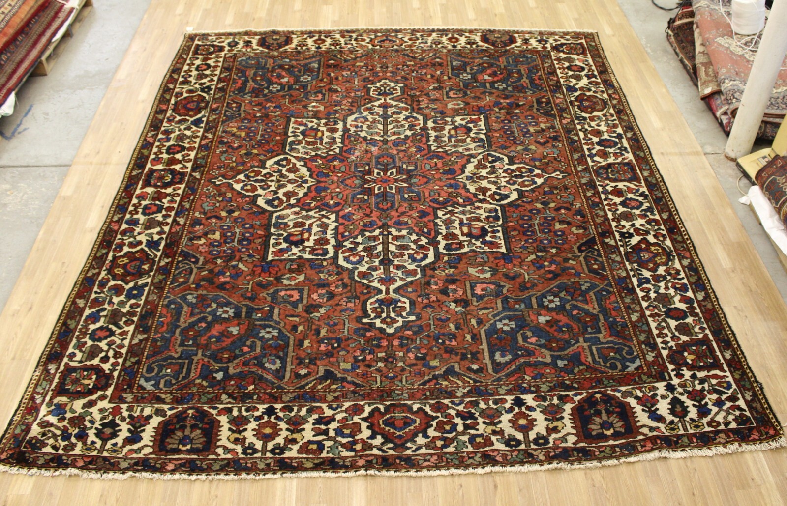 Handknotted Vintage 10' x 11'8