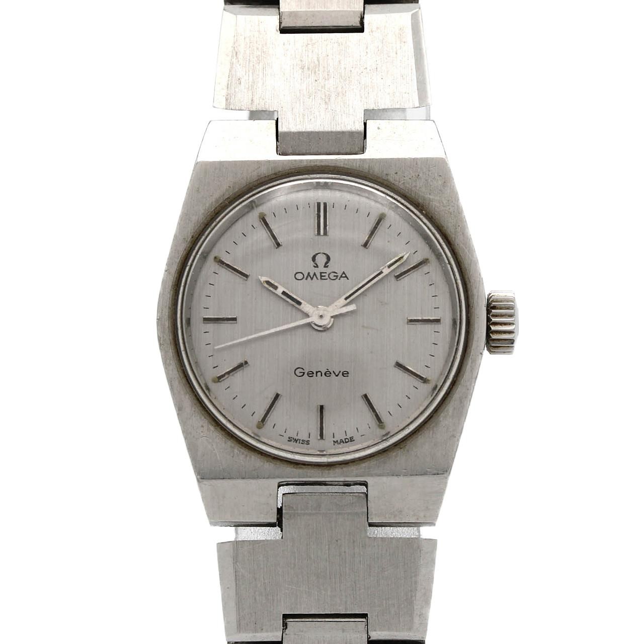 Authentic [Unserviced - Value Price] Omega Geneve Stainless Steel Hand-wound...
