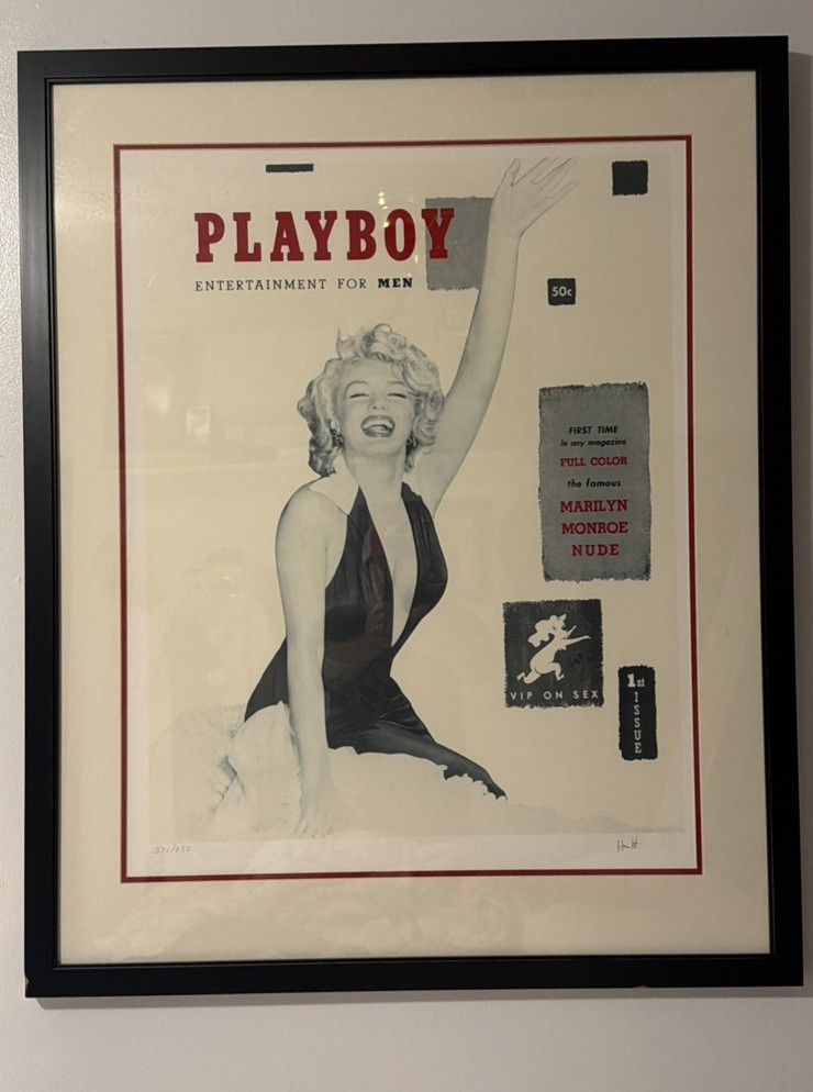 PLAYBOY\'S FIRST ISSUE EVER FAMOUS MARILYN MONROE, original print. Vintage PLAYBOY\'S FIRST ISSUE EVER FAMOUS MARILYN MONROE, original print. Vintage