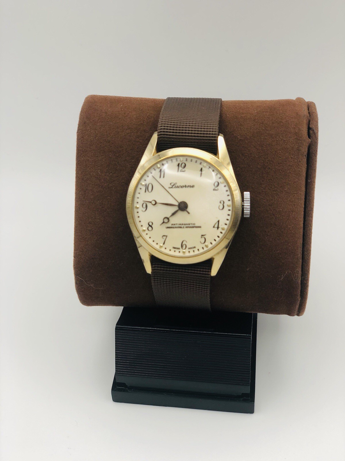 Vintage (1960’s) Lucerne Swiss Movement Manual Wind Wristwatch~Running ✅