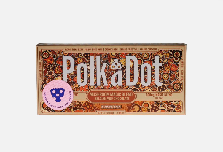 PolkaDot  Mushroom Belgian Milk - S\'mores Fun 10,000mg  | Authentic