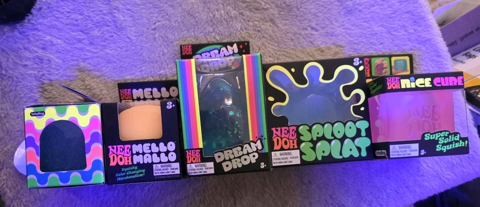 Needoh Lot Of 5. All New Authentic And Factory Sealed.