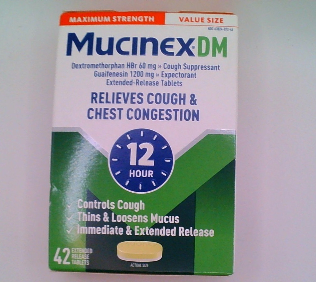 Mucinex DM 1200mg extra strength Expectorant & Cough 42 tablets 2028 Mucinex DM 1200mg extra strength Expectorant & Cough 42 tablets 2028
