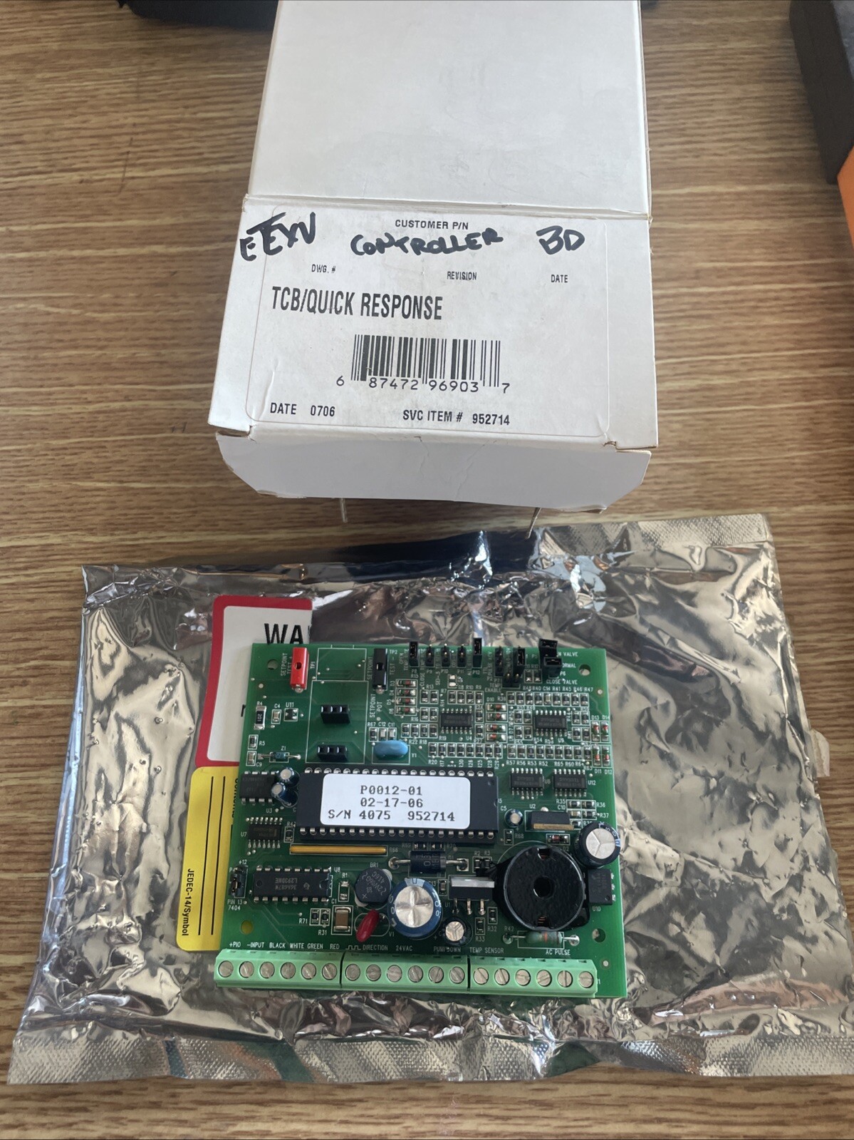 Sporlan TCB Temperature Control Board 952714 Sporlan TCB Temperature Control Board 952714