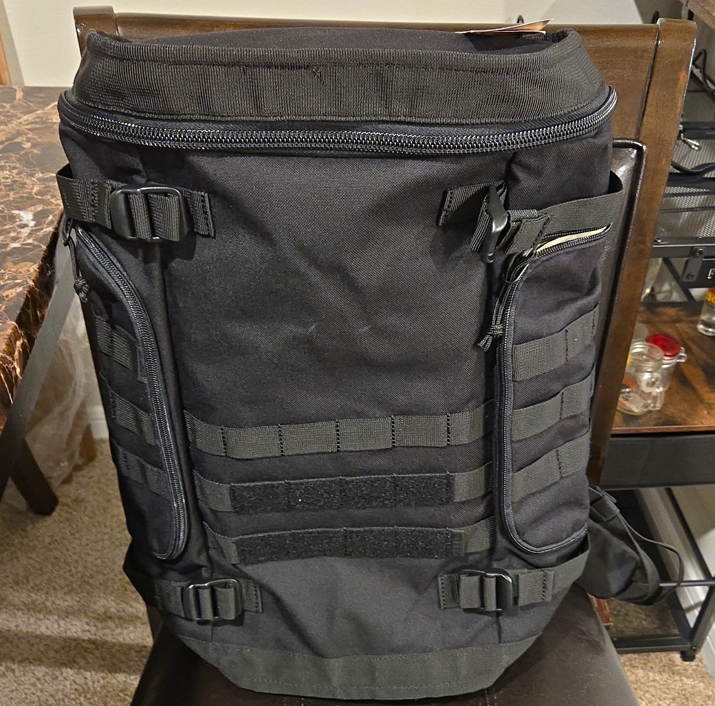 5.11 AMP24 30L Tactical Backpack Black MOLLE Zip Closure Fits 15 5.11 AMP24 30L Tactical Backpack Black MOLLE Zip Closure Fits 15