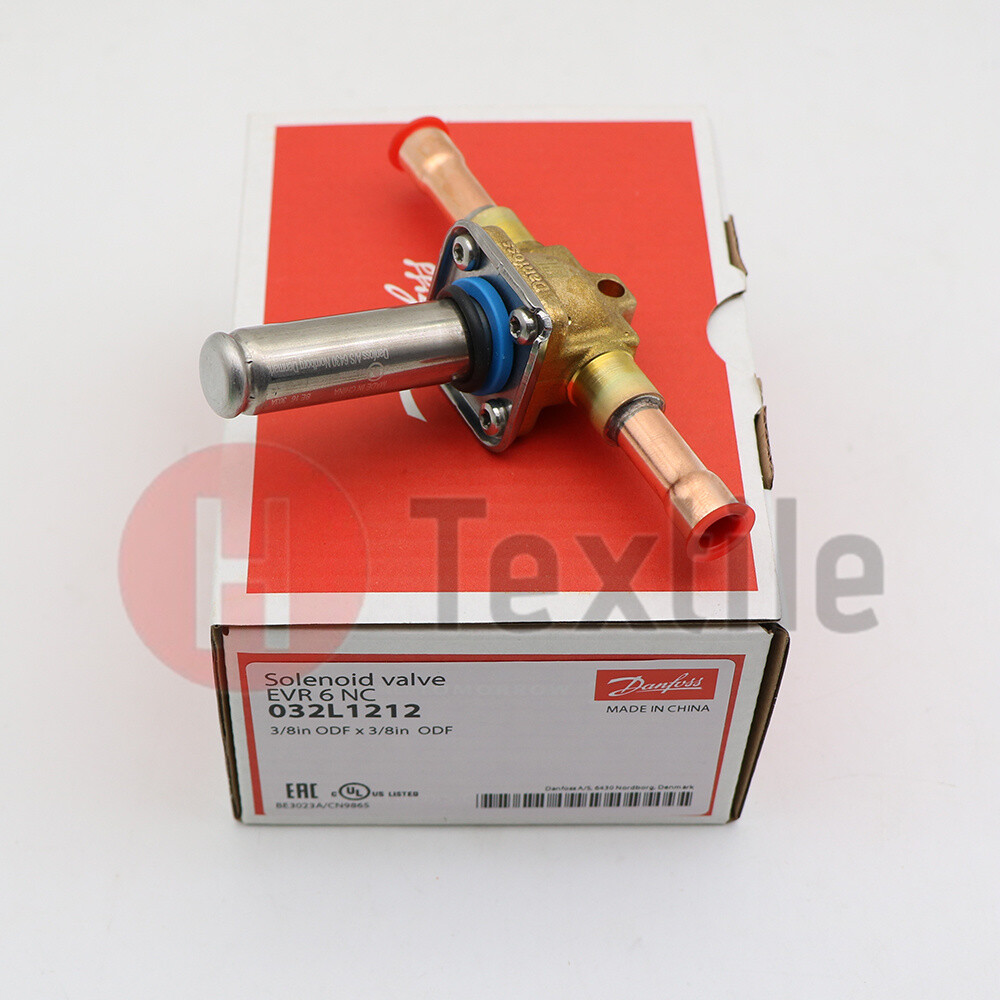 DANFOSS 032L1212 SOLENOID VALVE EVR-6 NC SOLDER 1pcs New