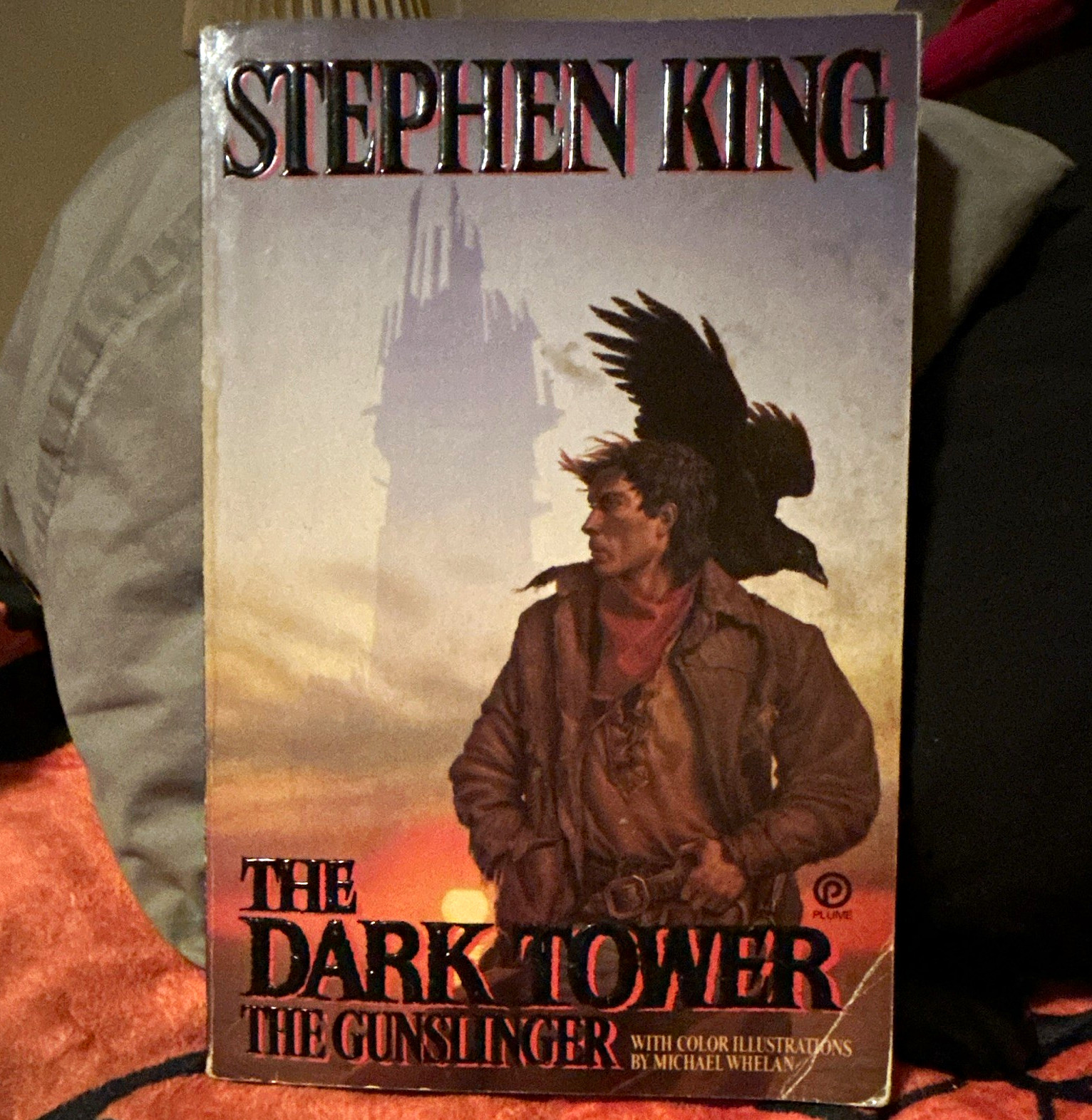 Stephen King Dark Tower: The Gunslinger Paperback 1982 Plume Illus Whelan