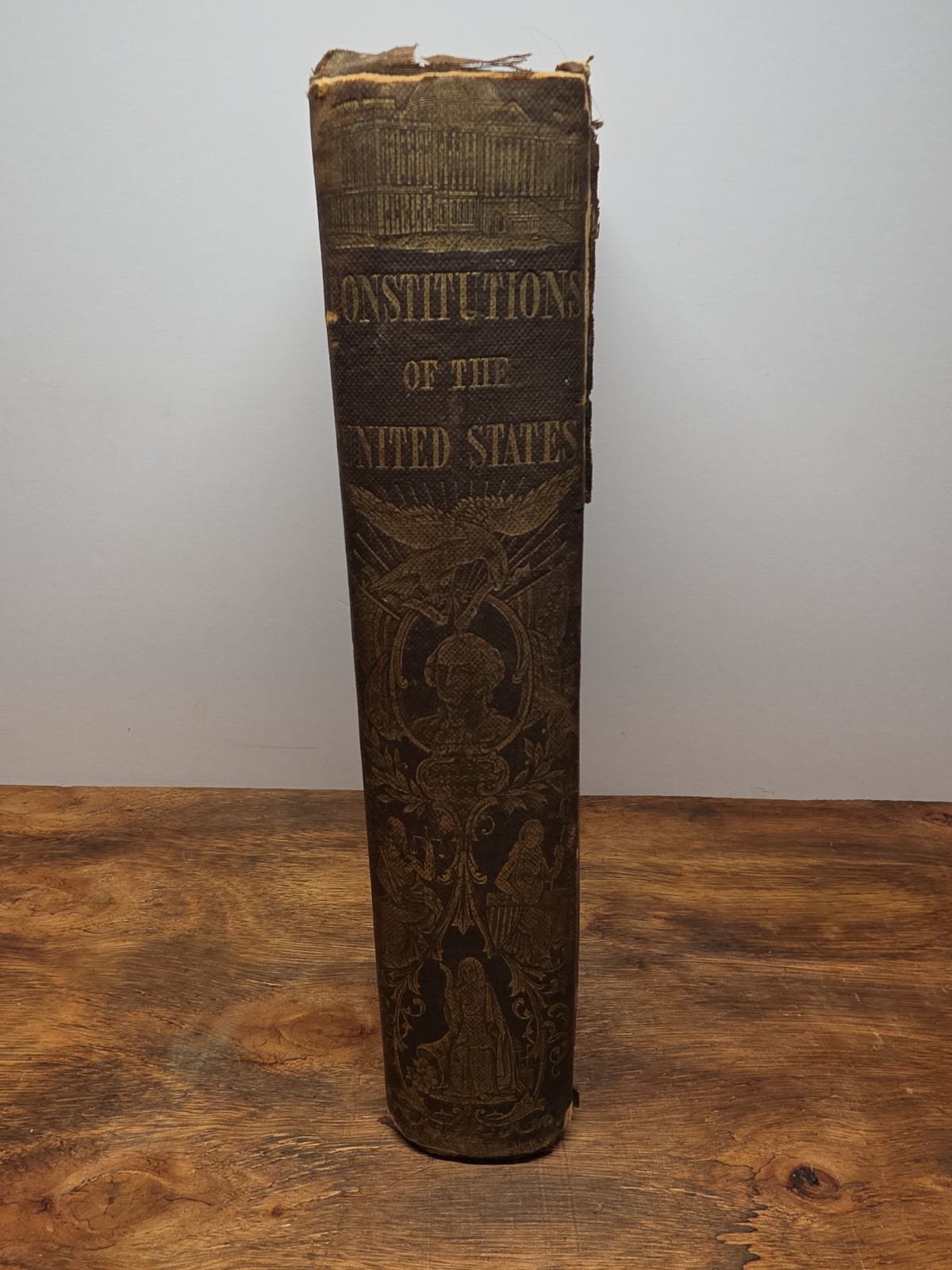 Early Original Rare 1849 Americans Own Book the Constitutions of States Union Early Original Rare 1849 Americans Own Book the Constitutions of States Union