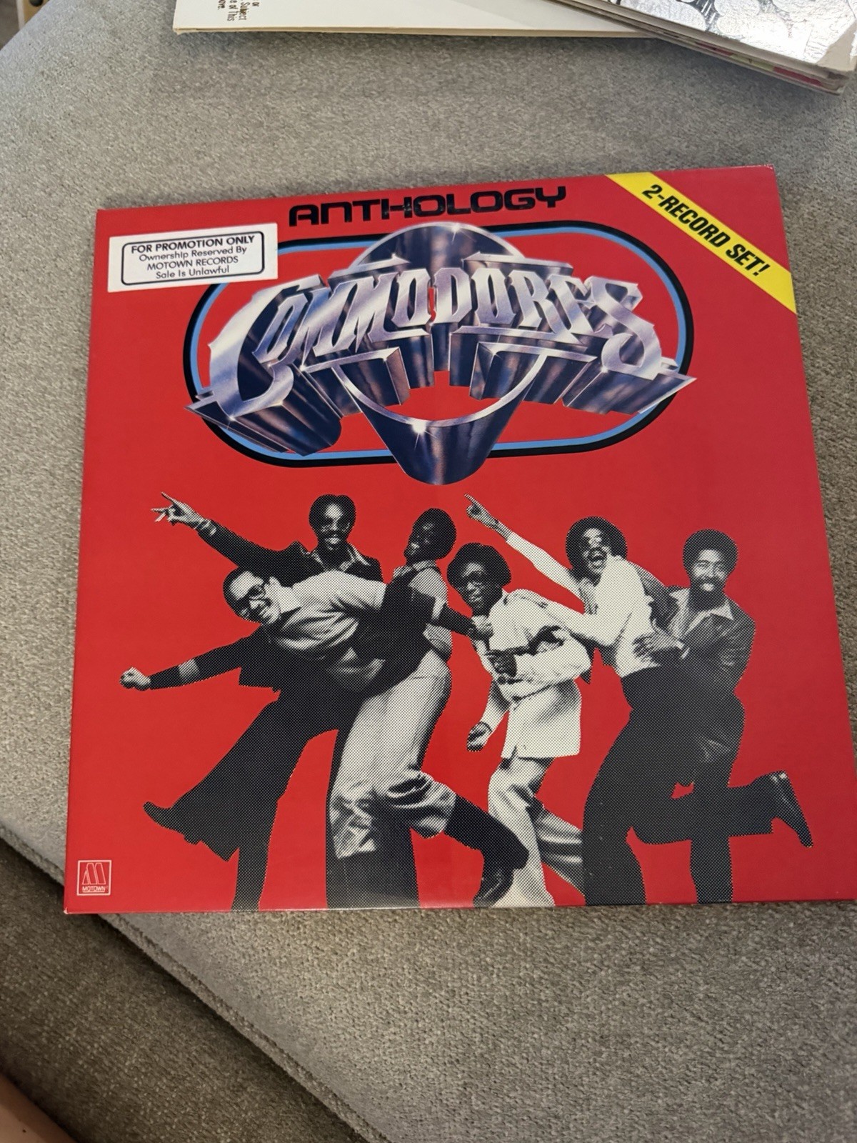 Commodores Anthology 2LP PROMO White Label DJ Copy Motown VG+ Gatefold Lionel Ri Commodores Anthology 2LP PROMO White Label DJ Copy Motown VG+ Gatefold Lionel Ri
