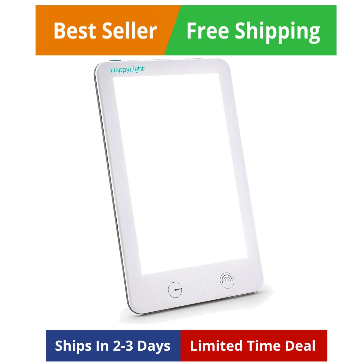 HappyLight Lumi Plus - Light Therapy Lamp with 10,000 Lux, UV-Free, LED Brigh... HappyLight Lumi Plus - Light Therapy Lamp with 10,000 Lux, UV-Free, LED Brigh...