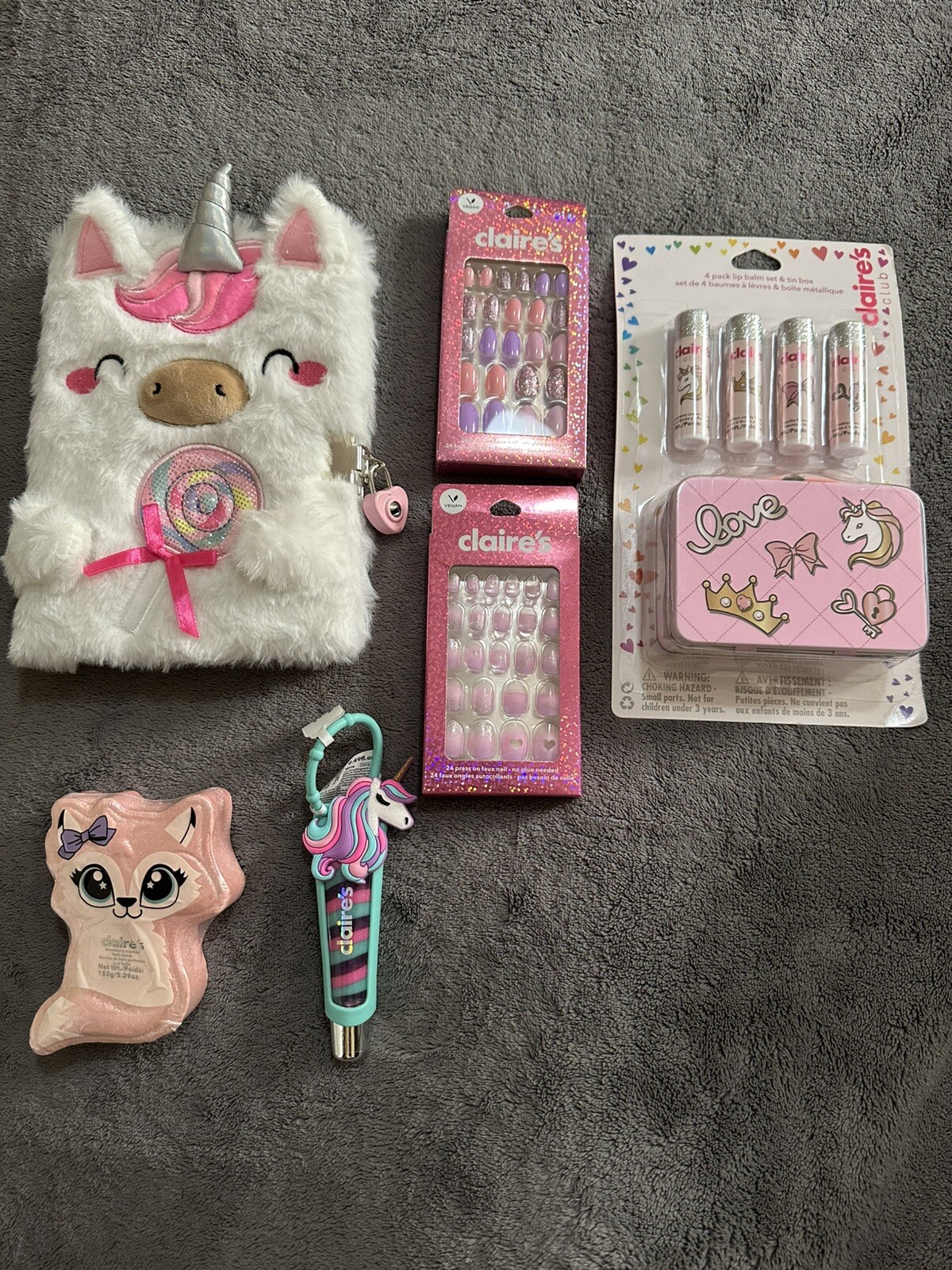 NEW 6pc Claire’s Girlie Bundle