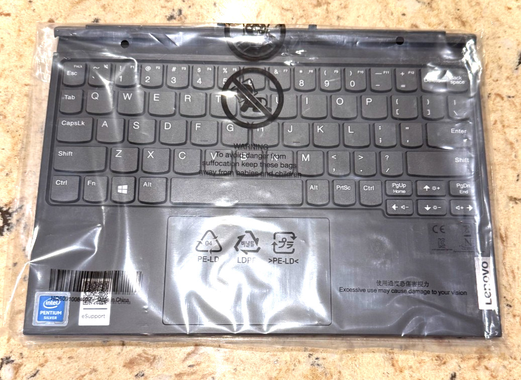 Lenovo IdeaPad Duet 3 10IGL5 82AT 82HK US Keyboard 10.3\'\' 5D20Z70306 - GENUINE