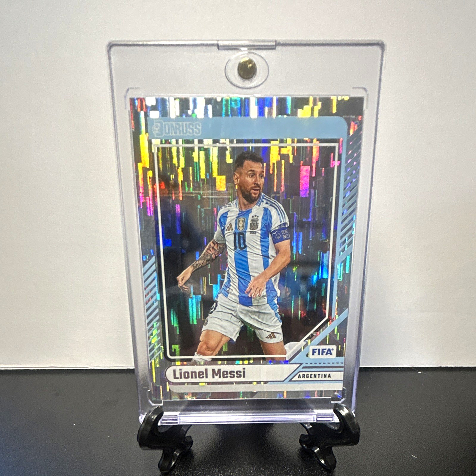 Panini 2024-25 Donruss FIFA Lionel Messi #80 Silver Parallel Argentina Soccer
