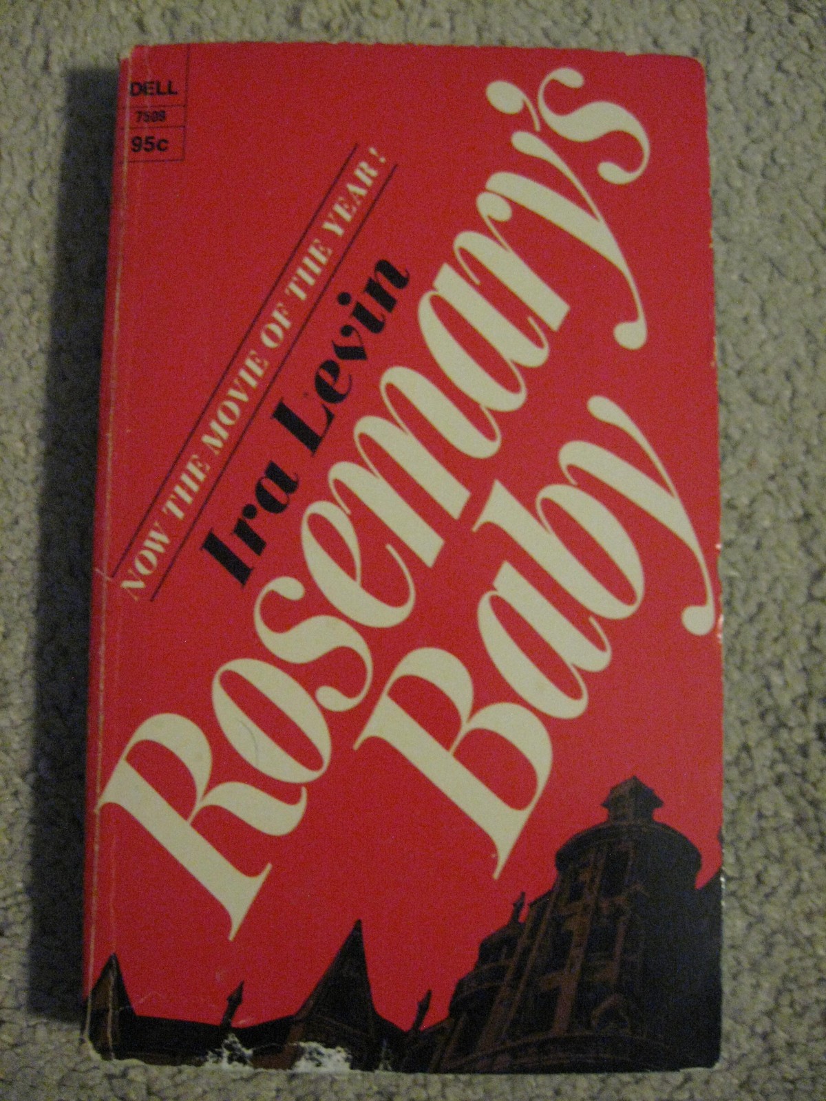 Rosemary\'s Baby - Ira Levin - Vintage Paperback 1968 1st Edition 1st Printing Rosemary\'s Baby - Ira Levin - Vintage Paperback 1968 1st Edition 1st Printing