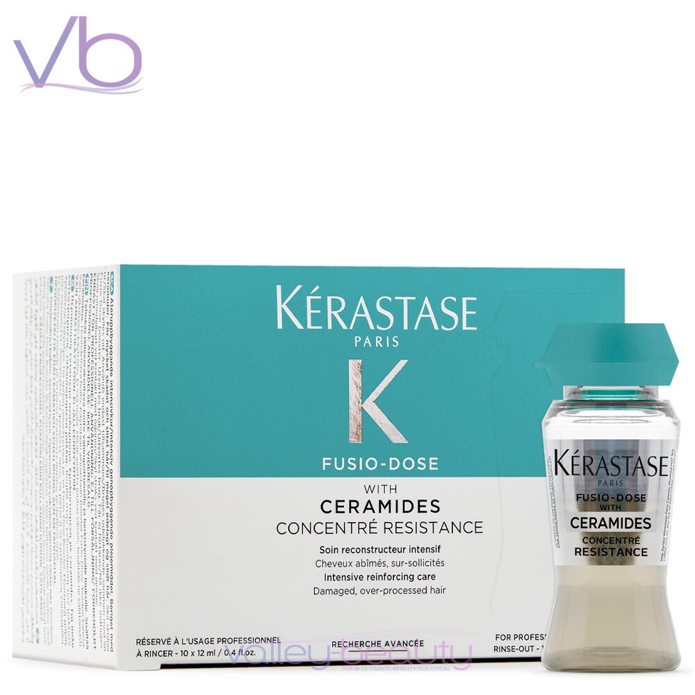 KERASTASE Fusio Dose Concentre Resistance Box with Sprayer / Applicator, 10x12ml