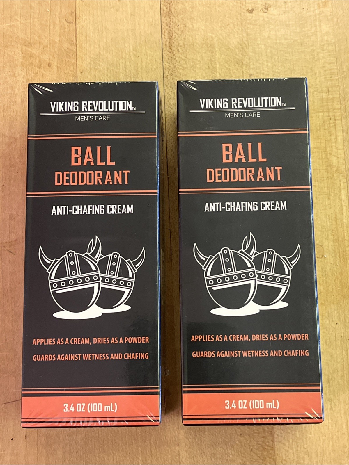 NEW (Pack of 2) Viking Revolution Balls Deodorant With Aloe Vera 3.4 Oz. each NEW (Pack of 2) Viking Revolution Balls Deodorant With Aloe Vera 3.4 Oz. each