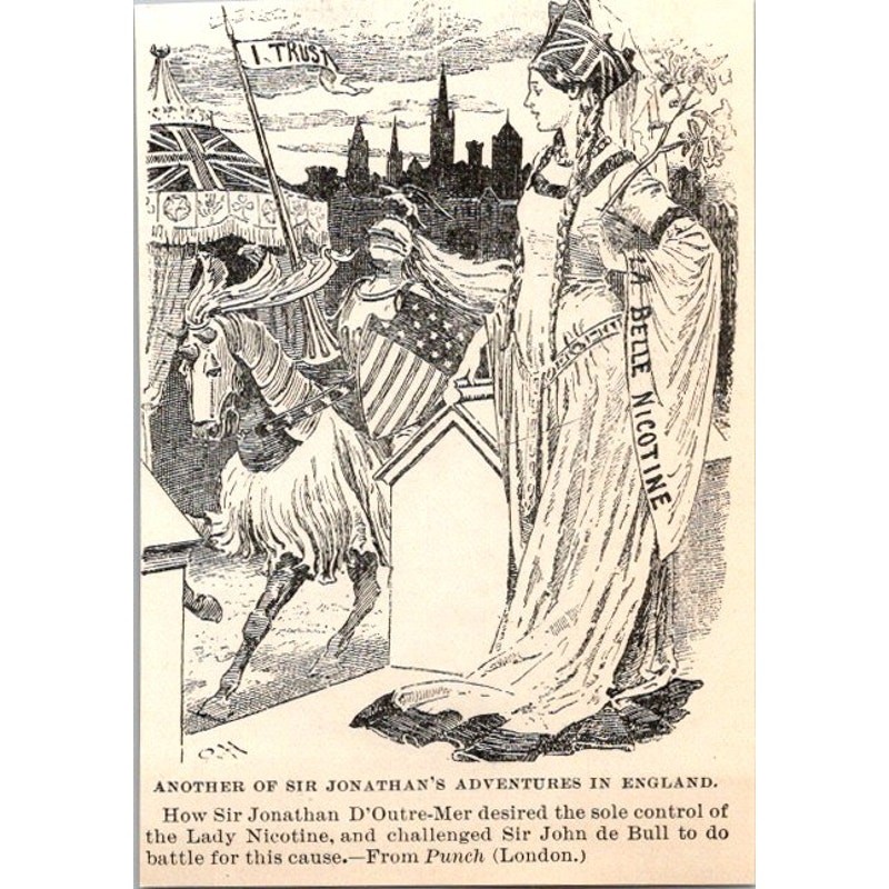 Another Of Sir Jonathan\'s Adventures In England 1901 Clipping SAI6-M26