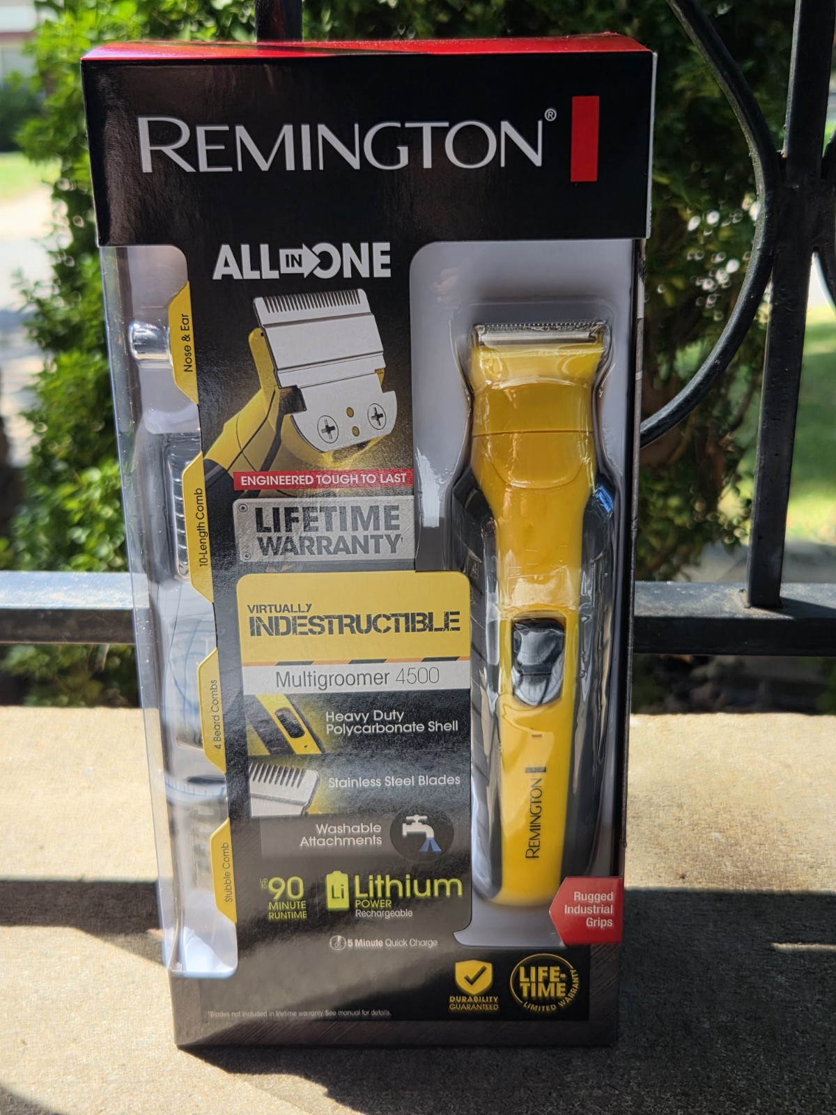 New Remington Virtually Indestructible Multi Groomer 4500 PG6855 New Remington Virtually Indestructible Multi Groomer 4500 PG6855