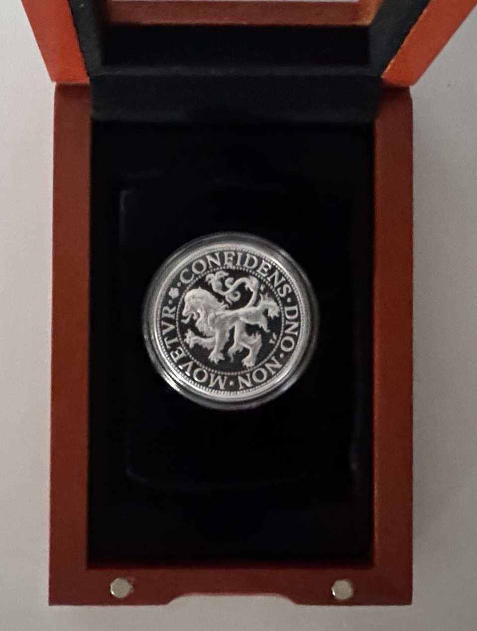 Ascension Island 2025 $1 Lion Dollar 450th Anniversary DollarProofHigh Relief