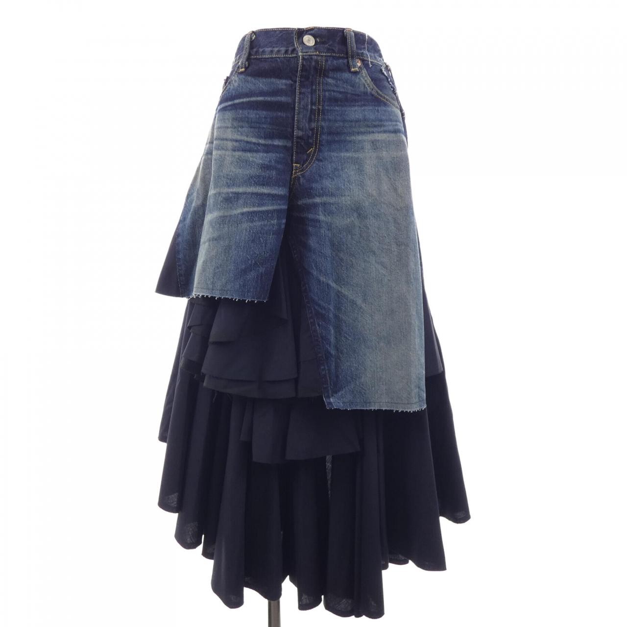 Authentic Junya Watanabe JI-S103 Levi\'s Skirt #230-000-766-8769 Authentic Junya Watanabe JI-S103 Levi\'s Skirt #230-000-766-8769