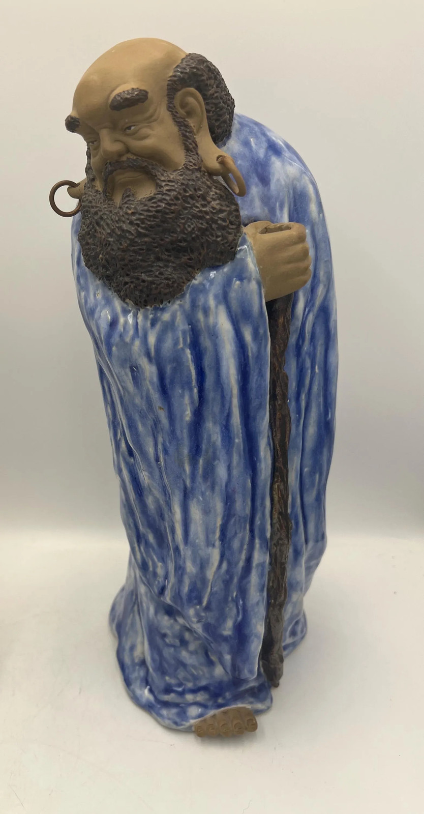 Vintage Chinese Blue & White Porcelain God of Longevity Vintage Chinese Blue & White Porcelain God of Longevity