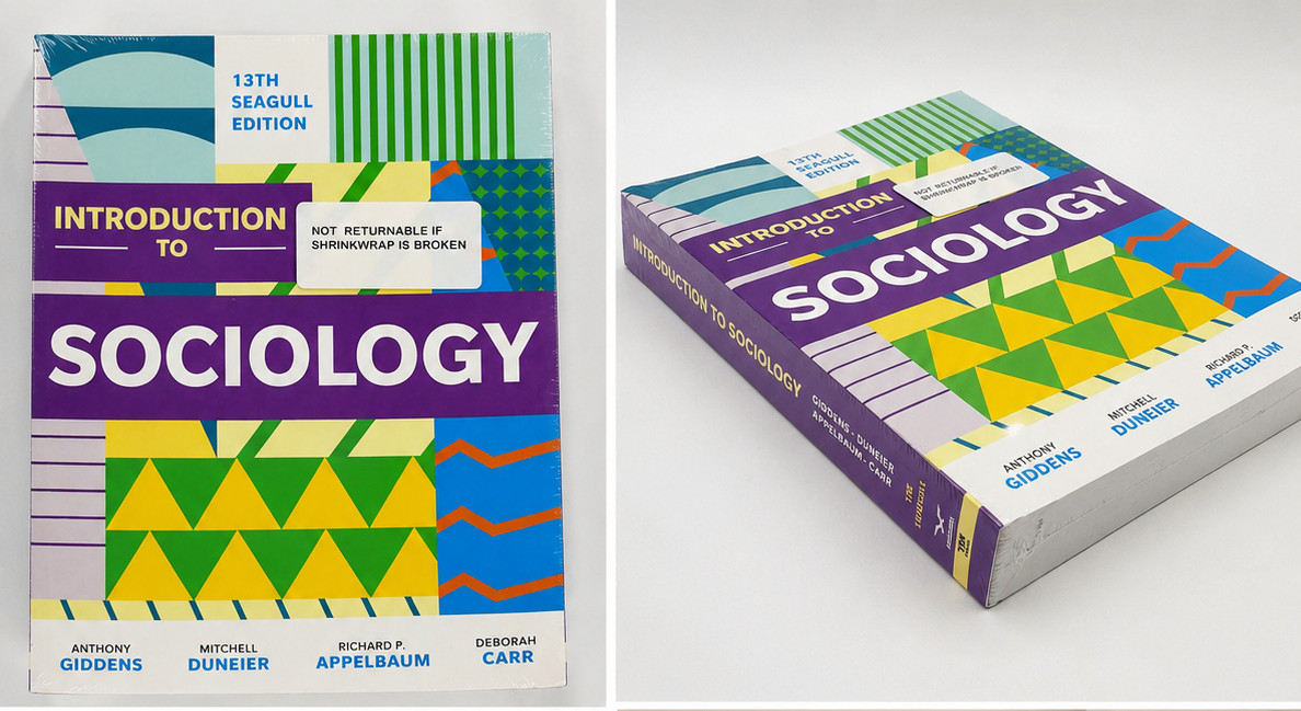 NEW Introduction to Sociology 13th Seagull Edition Giddens Duneier Appelbaum Car